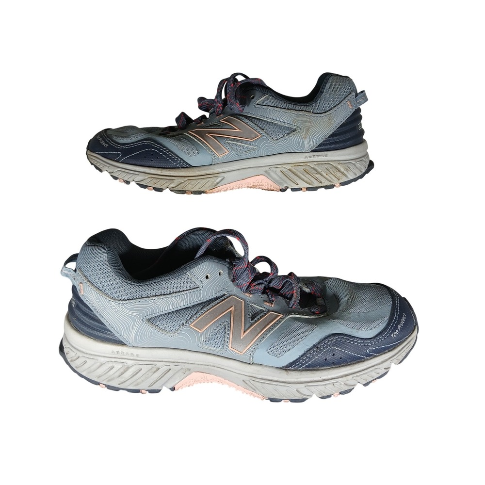 New Balance 510 V5 All Terrain Trail Running Shoes Women Size‎ 8.5 Blue Pink